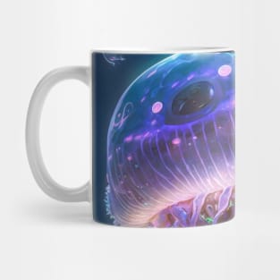 Jelly Fish Animal Portrait Painting Wildlife Outdoors Adventure Mug